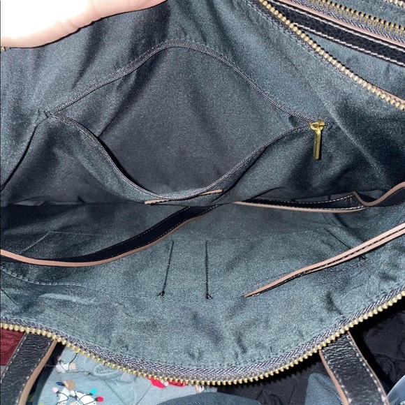 Fossil Black Laptop/Messenger Style Bag - Picture 9 of 9